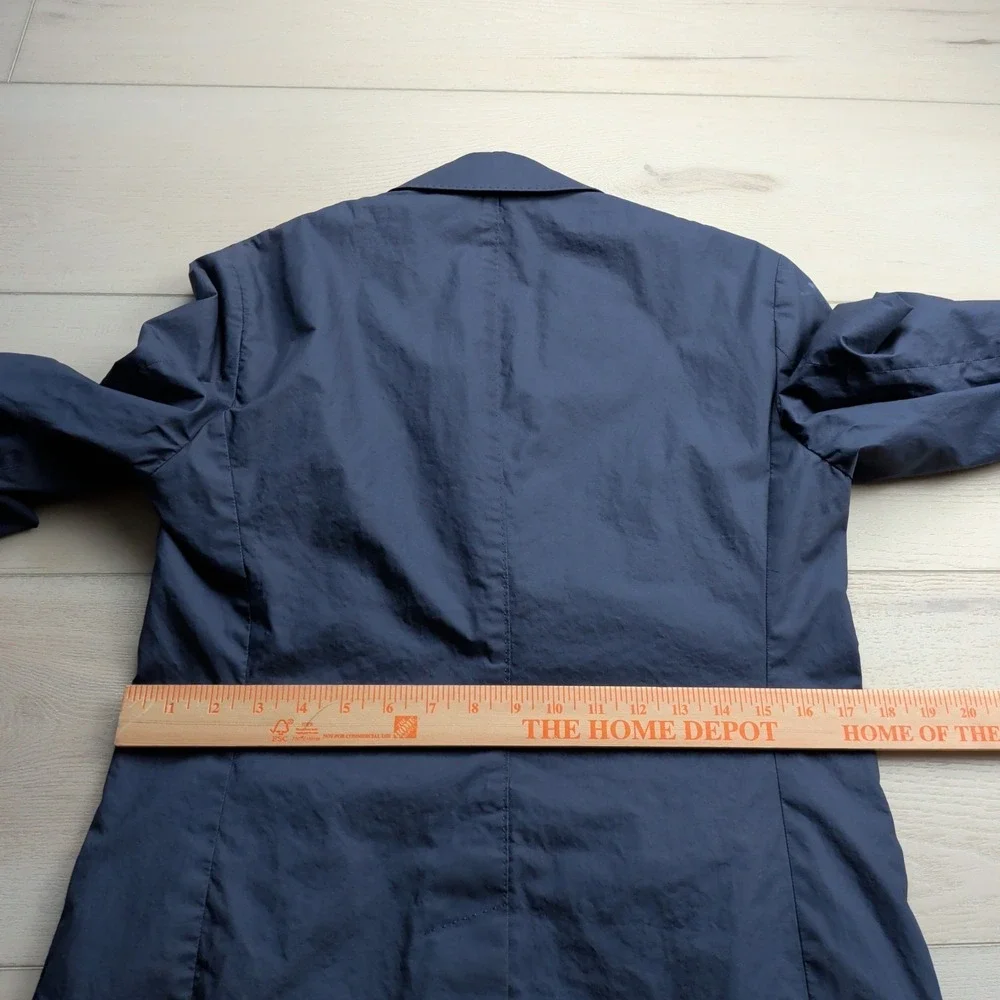 Rag & Bone Blazer Mens 36 Half Lined Modern Cotton Lightweight Navy Blue Jacket